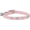 Frisco Heart Design Cat Collar, Pink