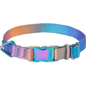 Frisco Purple Ombre Style Dog Collar, Small - Neck: 10 - 14-in, Width: 5/8-in