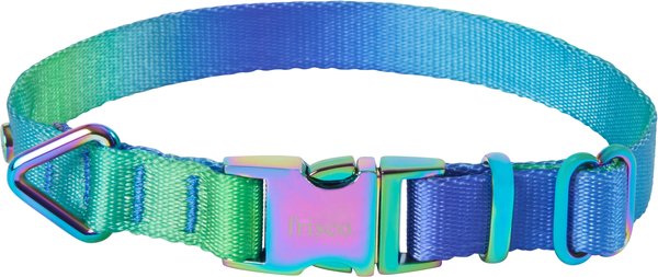 Frisco Green Ombre Style Dog Collar, Medium - Neck: 14 - 20-in, Width: 3/4-in slide 1 of 5
