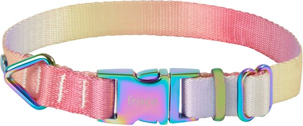 Frisco Pink Ombre Style Dog Collar, Medium - Neck: 14 - 20-in, Width: 3/4-in slide 1 of 5