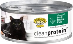 Dr. Elsey's cleanprotein Duck Pate Grain-Free Canned Cat Food, 5.3-oz, case of 24