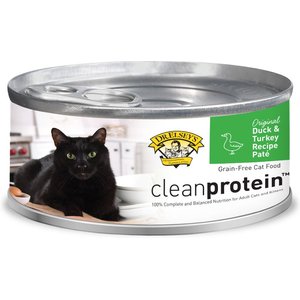 Dr. Elsey's cleanprotein Duck & Turkey Pate Grain-Free Canned Cat Food, 5.3-oz, case of 24