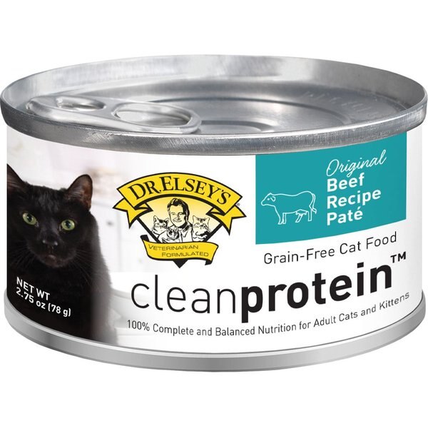 DR. ELSEY'S cleanprotein Whitefish Recipe Wet Cat Food, 2.75oz can