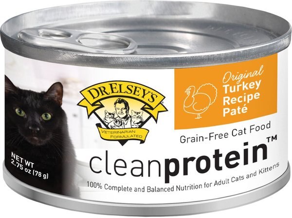 DR. ELSEY S cleanprotein Turkey Recipe Wet Cat Food 2.75 oz can