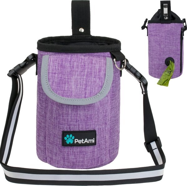 PetAmi Front Pocket Dog & Cat Treat Pouch