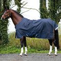 Horseware Ireland AMIGO Bravo Horse Sheet, Navy, Navy & White, 75