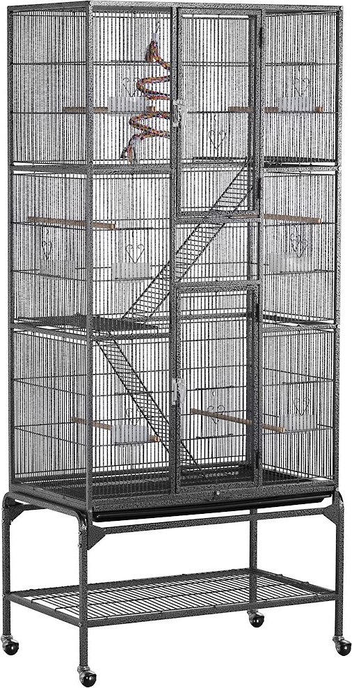 Yaheetech Parrot Cage with Detachable Stand