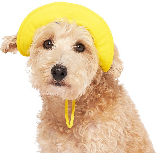 Canada Pooch Torrential Tracker Dog Rain Hat, Yellow, Medium slide 1 of 4