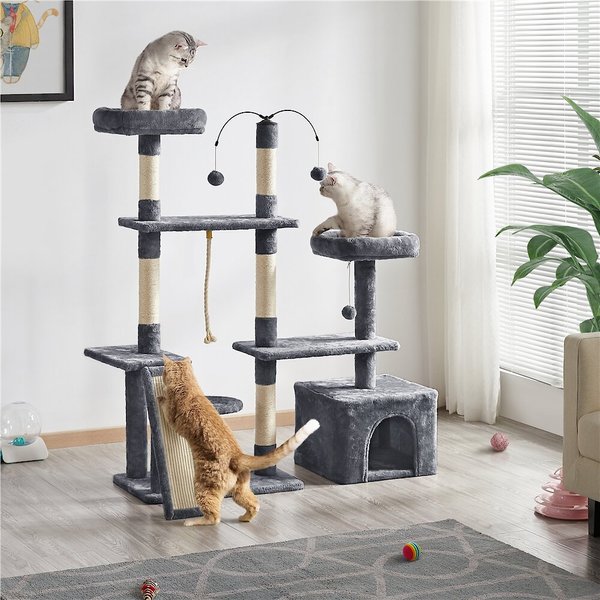 Catry Bradbury 7 Level Cat Tree with Hammock and Condo