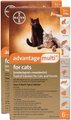 Advantage Multi Topical Solution for Cats & Ferrets, 5.1-9 lbs (Orange Box), 12 Doses (12-mos. supply)