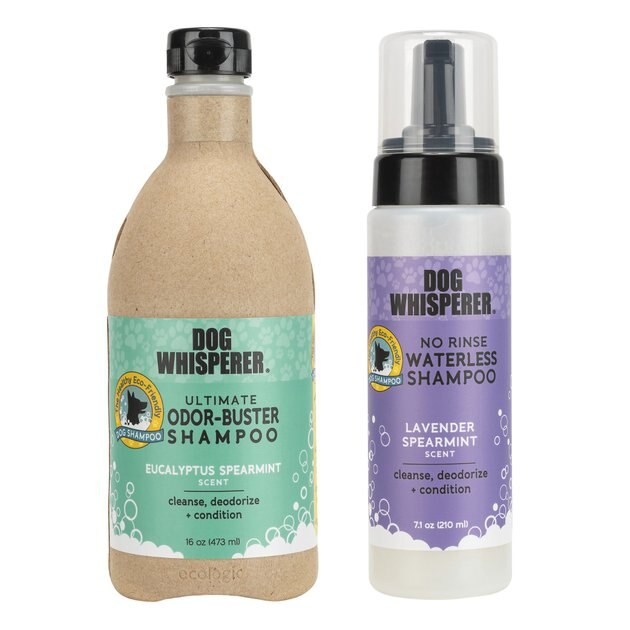 Dog Whisperer Sparkling Clean All-In-1 Shampoo + Ultimate Odor-Buster Dog Shampoo