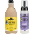 Dog Whisperer Hypoallergenic Puppy Shampoo + No Rinse Waterless Dog Shampoo, 16-oz bottle & 7.1-oz bottle