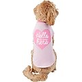 Wagatude Hello I'm New Here Dog T-Shirt, Small