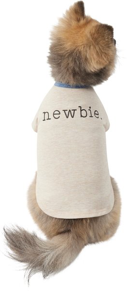 Wagatude Newbie Dog T-Shirt, X-Small slide 1 of 4
