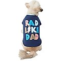 Wagatude Rad Like Dad Dog T-Shirt, Small
