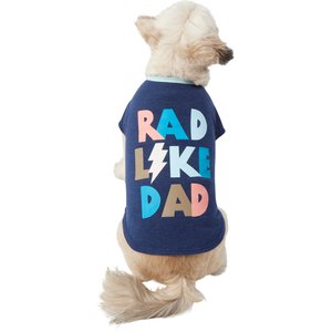 Wagatude Rad Like Dad Dog T-Shirt, XX-Large