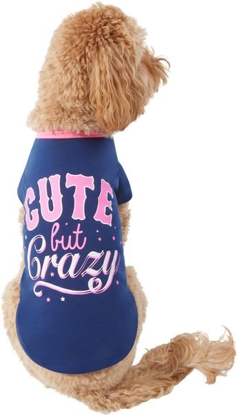 Wagatude Cute But Crazy Dog T-Shirt, 3X-Large slide 1 of 4