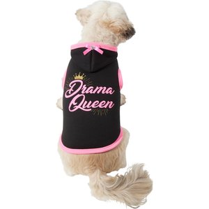 Wagatude Drama Queen Dog Hoodie, Small