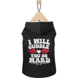 Wagatude Red Bone Pocket Raglan Dog Hoodie