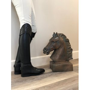 BootCrowns The Paris Petite Horse Riding Boots, 19.5-in, Plain