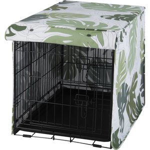 Frisco Crate Cover, 30 inch, White Leaves