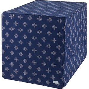 Frisco Crate Cover, 36 inch, Blue Crosses