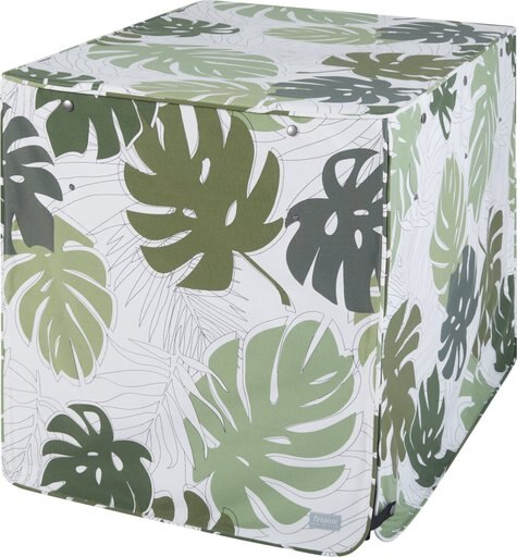Frisco Crate Cover, 36 inch, White Leaves