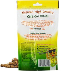 Meowijuana Crunchie Munchies Chicken & Herb Cat Treats, 3-oz bag slide 2 of 4