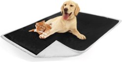 PetAmi Waterproof Couch Cat & Dog Blanket, Black, 50 x 40-in