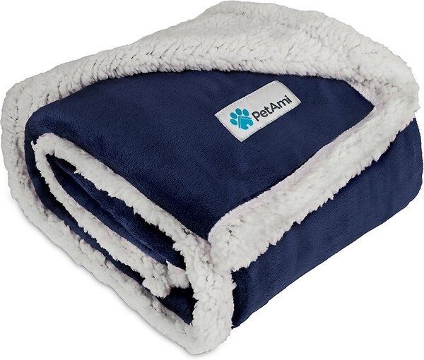 PetAmi Puppy Dog Blanket, Blue slide 1 of 7