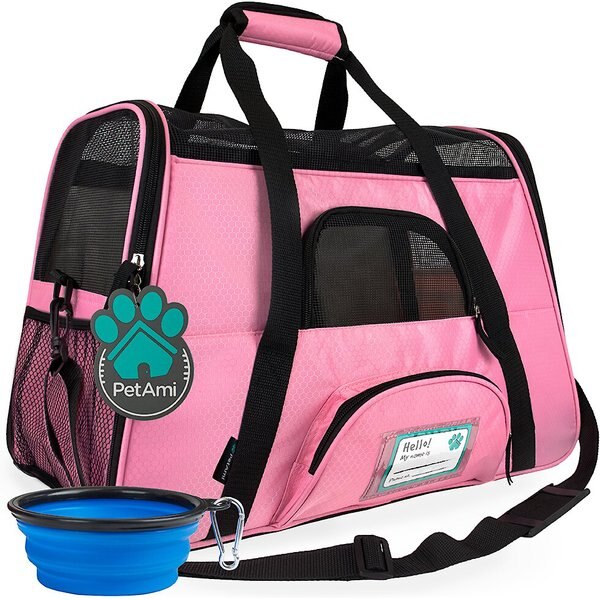 PETAMI Premium Airline Approved SoftSided Dog & Cat Travel Carrier