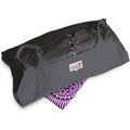 Sweet Goodbye COCOON Eco-Friendly Pet Casket Burial & Cremation Ceremony Kit, Classic Cotton, Classic Cotton, Black/Magenta, Small