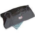 Sweet Goodbye COCOON Eco-Friendly Pet Casket Burial & Cremation Ceremony Kit, Classic Cotton, Black/Teal Green, Medium