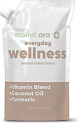 Mount Ara Everyday Wellness Peanut Butter Dog Treats, 8-oz, case of 2