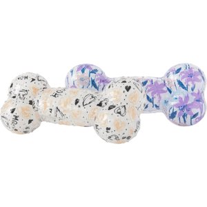 Frisco TPR Bone Squeaky Dog Toy, 2 count