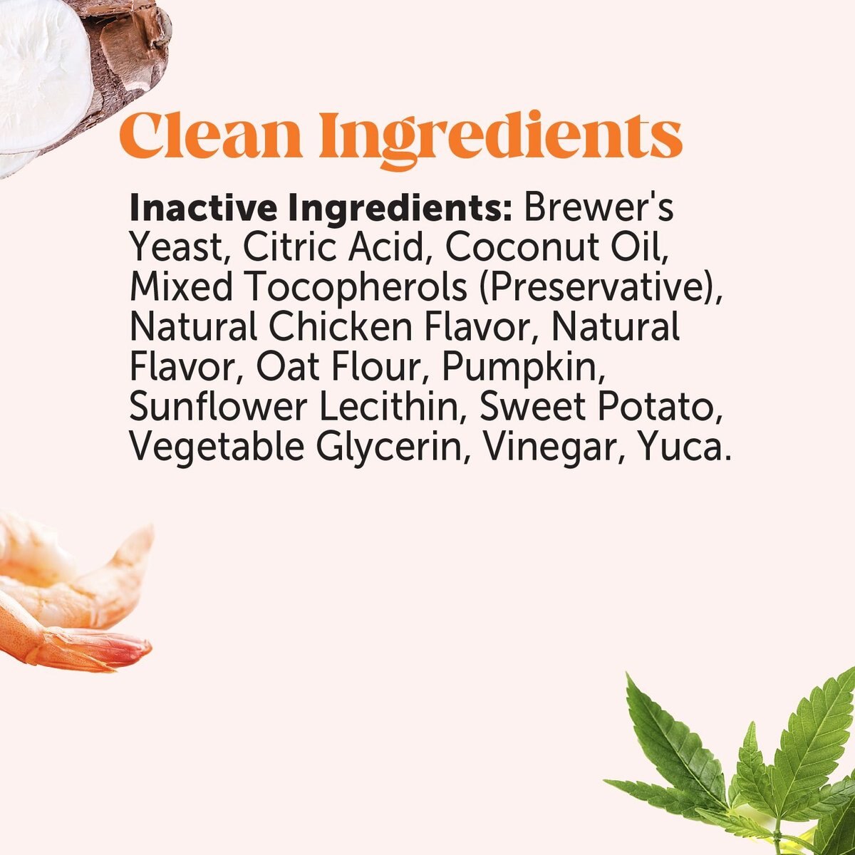 PETHONESTY Hemp Hip + Joint Health Senior Chicken Flavored Soft Chew Joint Supplement for Senior