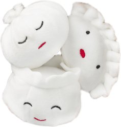 Pearhead Dim Sum Dog Toys, 3 count