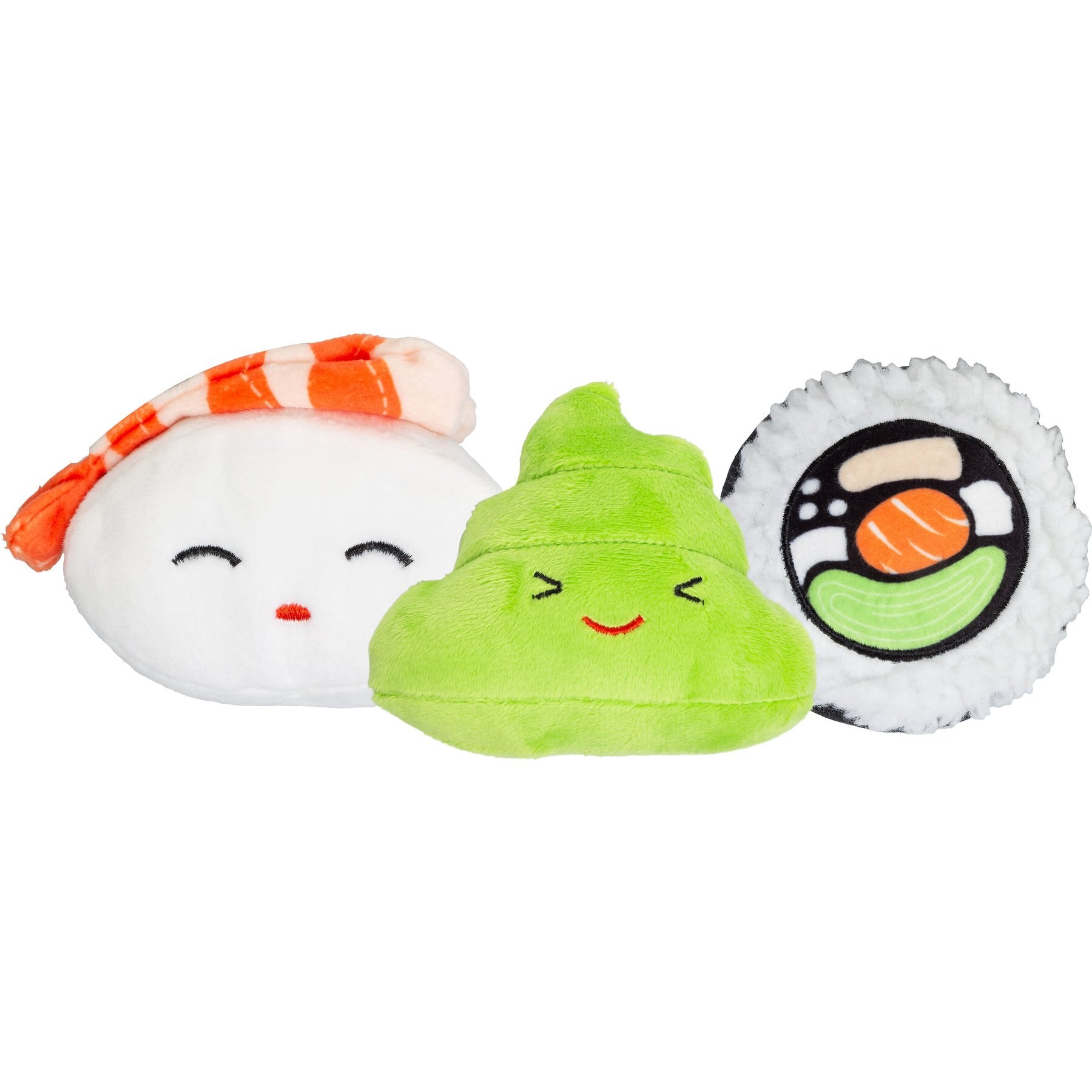 Pearhead Dim Sum Dog Toys, 3 count