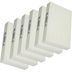 Breathe Naturally Replacement HEPA Filter "R" for Honeywell HPA100 Series Air Purifiers, 6 count