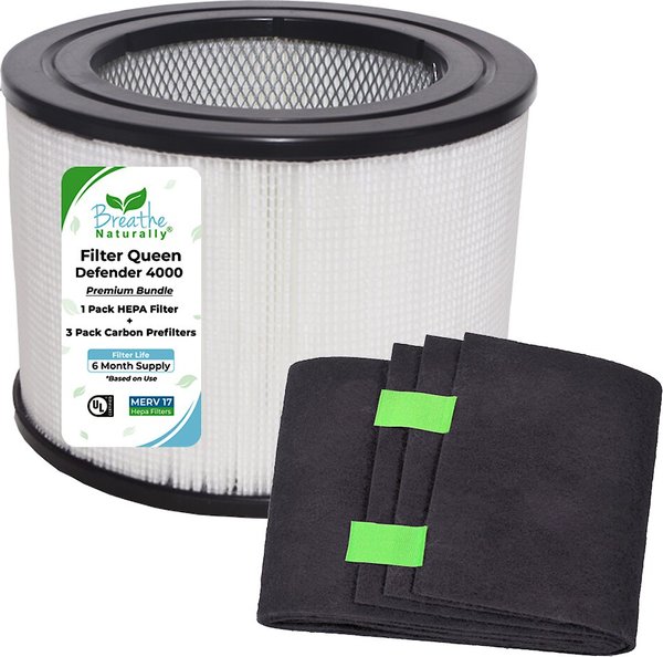 BREATHE NATURALLY HEPA & Carbon Replacement Filters for Filter Queen