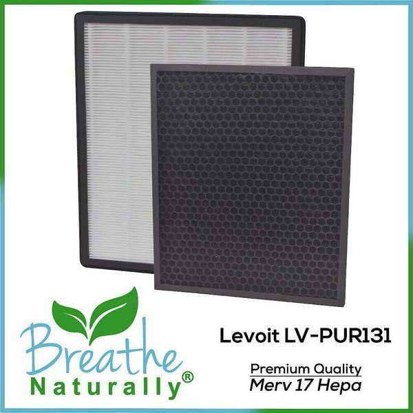 BREATHE NATURALLY Replacement HEPA Filter For Germ Guardian FLT4825 "B ...