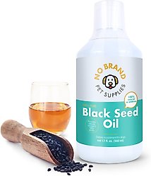 No Brand Pet Supplies 100% Pure Black Seed Oil for Dogs, 17-oz bottle slide 1 of 2