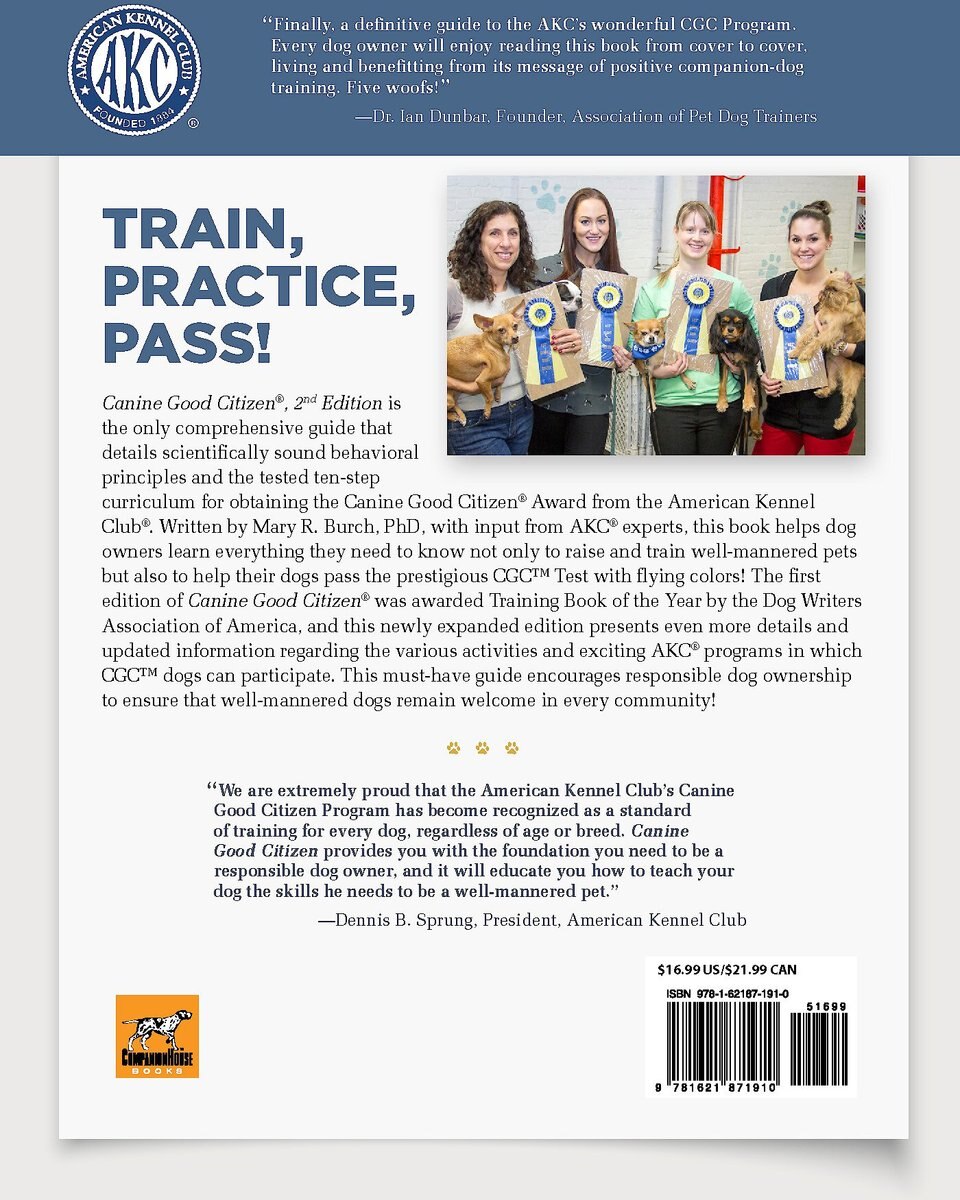 Canine Good Citizen, The Official AKC Guide - Chewy.com