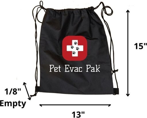 Pet Evac Pak Small Dog Pak Pet Emergency Kit & Carrier