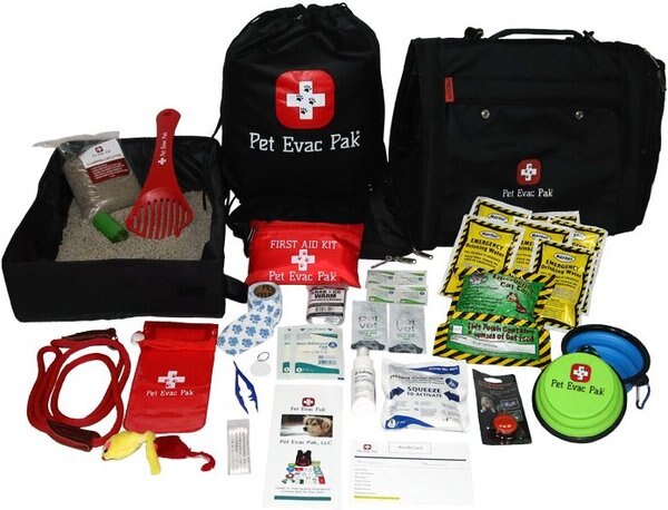 Pet Evac Pak Ultimate Cat Pak Pet Emergency Kit & Carrier slide 1 of 9