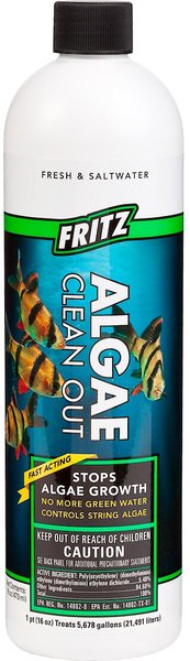 Fritz Algae Clean Out Aquarium Water Treatment, 16-oz bottle slide 1 of 1