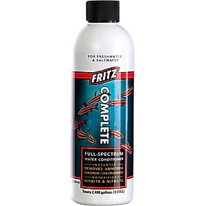 Fritz Complete Full-Spectrum Aquarium Water Conditioner, 8-oz bottle