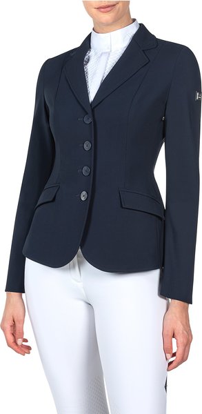 Veste équitation Equiline Show Jacket Veste D'équitation Equiline Show Jacket - Marine Taille 40 (USA 4), Neuf Avec étiquette Manteau De Chasse élégant Neuf