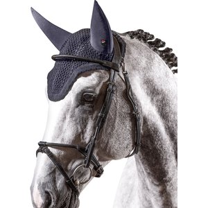 Equiline Gerald Soundproof Horse Ear Bonnet, Navy, Cob
