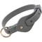 Show in main carousel: Pet Life Ever-Craft Boutique Series Designer Leather Adjustable Dog Collar, Grey, Medium slide 1 of 3